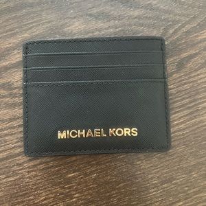 Black Michael Kors card holder